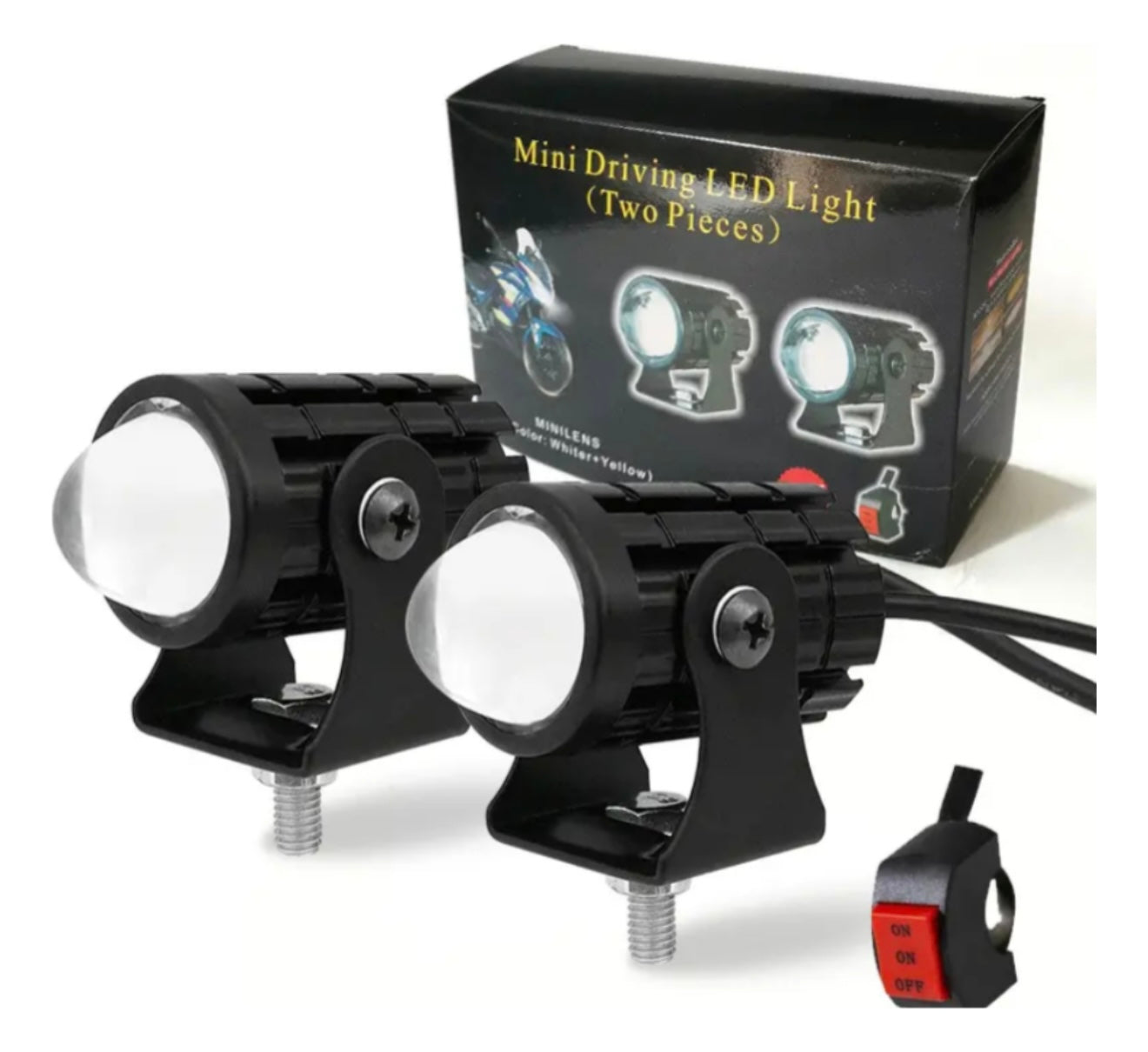 KIT LUCES EXPLORADORAS PARA MOTO